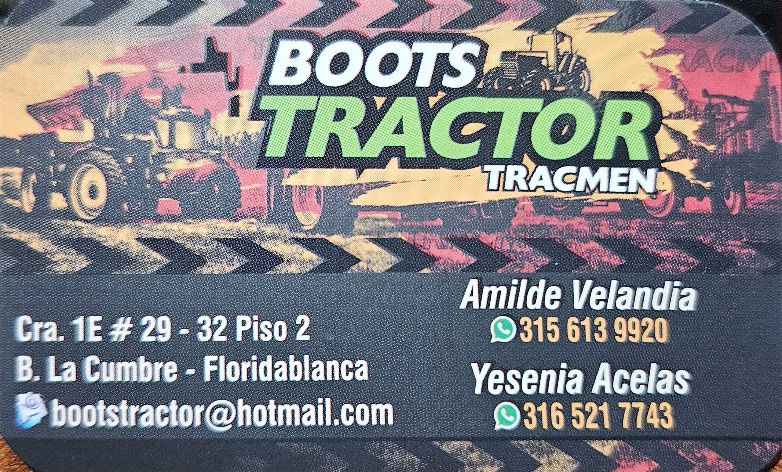 Boots Tractor