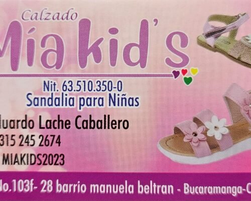 Calzado Mia Kid’s